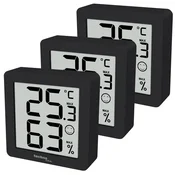 Technoline Technoline WS 9425 Thermo-Hygrometer Set (3 kosov), črna