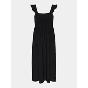 Pieces Poletna obleka Luna 17147176 Črna Slim Fit