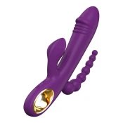 Rabbit vibrator za trojni užitev Caleona