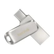 SanDisk Ultra Dual Drive Luxe USB Type-C 256GB 150MB/s USB 3.1 Gen 1, srebrni