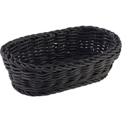 APS Profi Line ovalna košara, črna, 60 mm, dolžina: 190 mm, širina: 120 mm