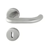 HOPPE garnitura kljuk PARIS, z rozeto na ključ, 37-42 mm, inox mat