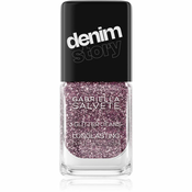 Gabriella Salvete Denim Story dugotrajni lak za nokte nijansa 01 Glitter Jeans 11 ml