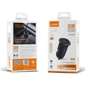 LDNIO C105I auto punjac 30 W sa Lightning kablom, 1 m, crni