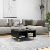 Stolic za kavu crni 60 x 60 x 30 cm od iverice
