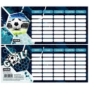 Nebulo: Goal enolistni, dvostranski mini urnik