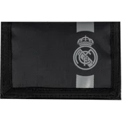 Astra Denarnica Real Madrid Black – tekstilna denarnica z velcro zaponko, 504026004