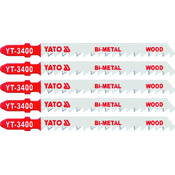 YATO YATO List za vbodno žago 100 mm za les TPI6 5 kos Bi-metal
