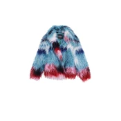 Desigual Prehodna jakna modra/temno modra/rdeča