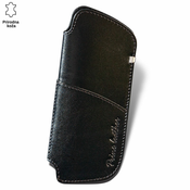 Princ Leather Futrola za naocare, Kožna, Crna