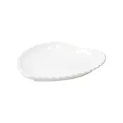 TOGNANA Ornament Pearl Krožnik v obliki srca, višina: 30 mm, premer: 260 mm (6 kos)
