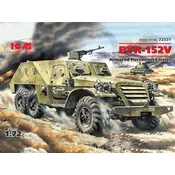 ICM ICM72531 BTR-152V Oklepni transporter 1:72