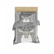 LEssentiel Maison Posteljina za bebe PH1105, 100x150cm, Siva