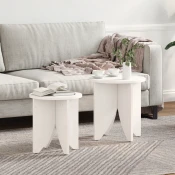 Kava Stol 2 pcs Bijelo
