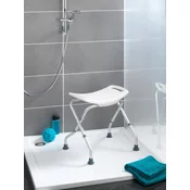 Wenko Kopalniški stolček Secura zložljiv umetna masa 53,5 x 44,5-48,0 x 40-47 cm