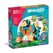 Konstrukcijski set Clementoni Mechanics Junior - Životinje, 120 dijelova