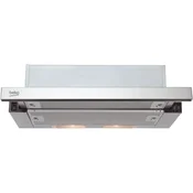 Beko Ugradni aspirator HNT 61310 X T, Teleskopski, 348 m3/h, 65 dB(A), Sivi