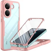 Hibridni Full body ovitek Techsuit ColorVerse 360 za Xiaomi Poco X8 Pro - pink