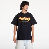 Thrasher Flame majica black Gr. M