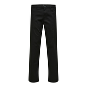 SELECTED HOMME Chino hlače, črna