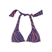 BUFFALO Bikini zgornji del BUFFALO  temno modra / oranžna