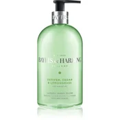 Baylis & Harding Vetiver, Cedar & Lemongrass Anti-Bacterial tekoče milo za roke 500 ml