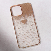 Ovitek Shiny Dusty Rose type 1 za Apple iPhone 13 Pro Max, Teracell, rjava