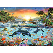 RAVENSBURGER Kitov zaliv Puzzle XXL 200 kosov