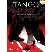 TANGO DIARY 12 TANGOS FOR TWO VIOLINS +CD