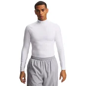 Moška majica Under Armour CG Elite Comp Mock White/Halo Gray/Reflective XXL
