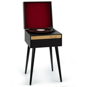 Auna Berklee TT Classic, gramofon, jermenski pogon, 33 1/3, 45 in 78 vrtljajev na minuto, stereo zvočniki (VB8-Berklee TT BT BK)