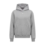 Nike Sportswear Majica Studio Fleece kamen/bela