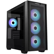 Kucište Asus A21 Plus, Mid tower, kaljeno staklo, bez napajanja, Micro ATX, Black 90DC00H0-B19010