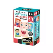Edukativne flash kartice Headu Montessori - Emocije i djela