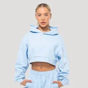 GymBeam Women‘s Mochi Cropped Hoodie Blue XS