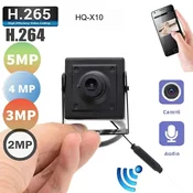 KJB Mini WiFi IP Camera 720P 960P 1080P with TF Card Slot Mini Wi-Fi IP kamera IMX307, objektiv 6 mm, reža za kartico TF