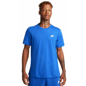 Nike T Shirt Sportswear Club Moški Oblačila Majice AR4997-480 Modra
