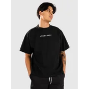 A.LAB Brainrot What The Helly? Cropped moška majica vintage black