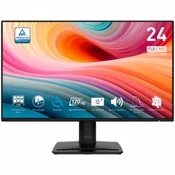Monitor MSI PRO MP242A, 23.8 Full HD IPS, 120Hz, 1ms, Anti-glare, Zvucnici, VESA, Crni