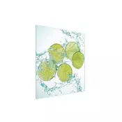 shumee STEKLENA DESKA ZA REZANJE 45x52 LIME