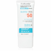 Babaria Sun Face zaštitni fluid bez kemijskih filtera za lice SPF 50 50 ml