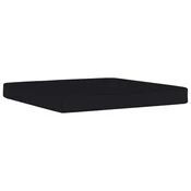 Vidaxl Talna blazina za paleto 60x60x6 cm črno blago