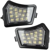 shumee Volvo C30 C70 II S40 II S60 I II S80 I II V40 II V50 V60 V70 II III XC70 I II XC90 LED luči za ogledala 2 kom. set