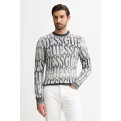 Pulover s primesjo volne Guess JOSHWA moški, siva barva, M5BR24 Z0500