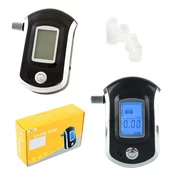 aptel Digitalni alkotester z osvetljenim LCD zaslonom + 5 ustnikov