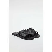 Trendyol Black Single-band Casual Womens Slippers