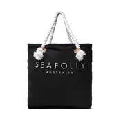 Ročna torba Seafolly Ship Sail Tote 71147-BG Black