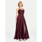 Swing Večerna obleka 5AI13600 Bordo rdeča Regular Fit