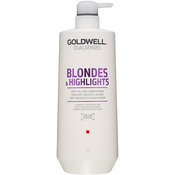 Goldwell Dualsenses Blondes & Highlight regenerator za plavu i prosvijetljenu kosu 1000 ml