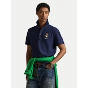 Polo Ralph Lauren Polo majica 710B16616001 Mornarsko modra Regular Fit
